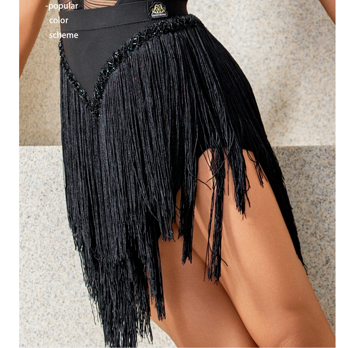 Women’s Latin Low-Waist Practice Skirts